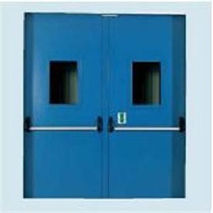 Porta corta-fogo com janelas corta-fogo